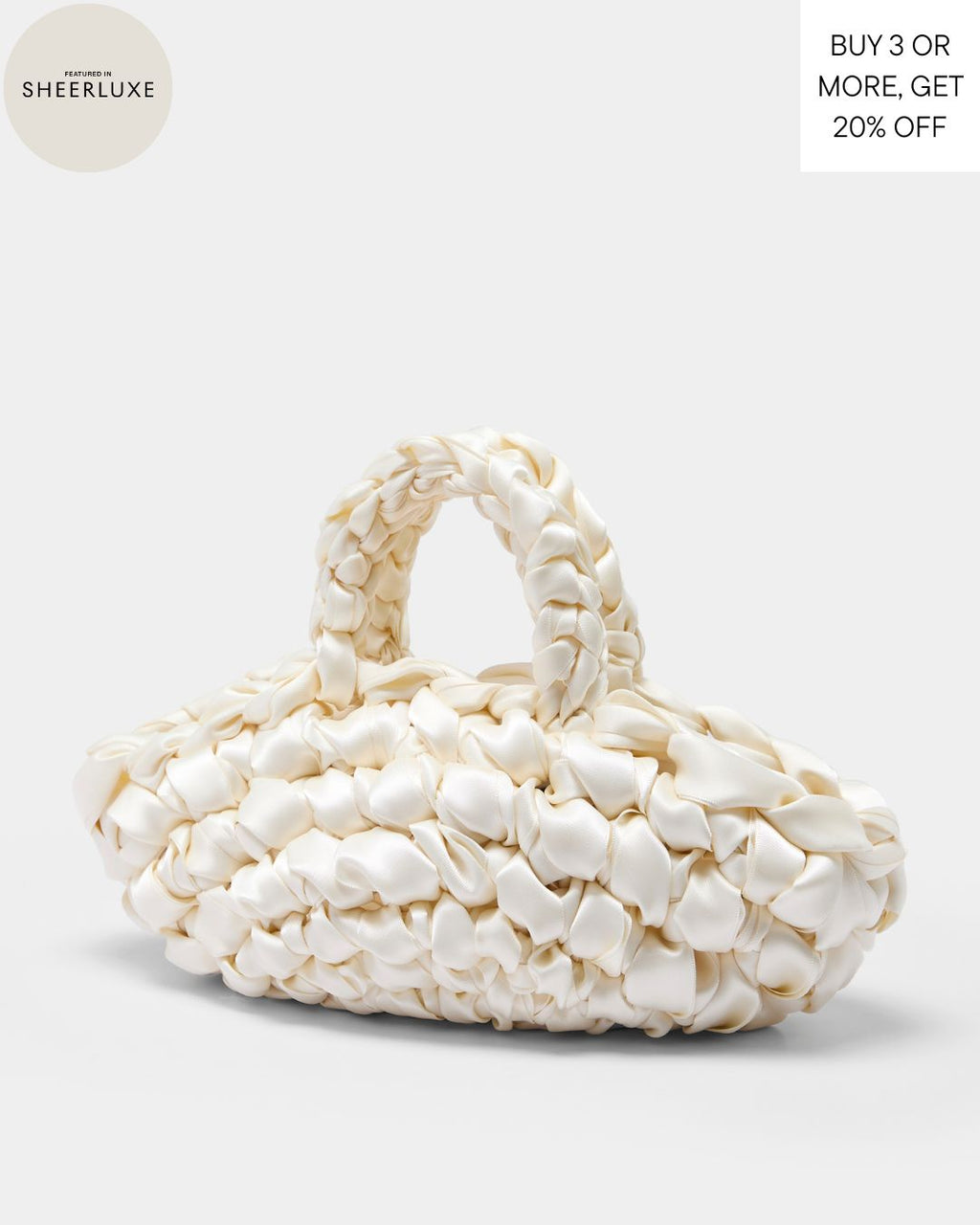 Ivory Wedding Bag & Bridal Bag - Handmade Nest | ISLA DE GAR