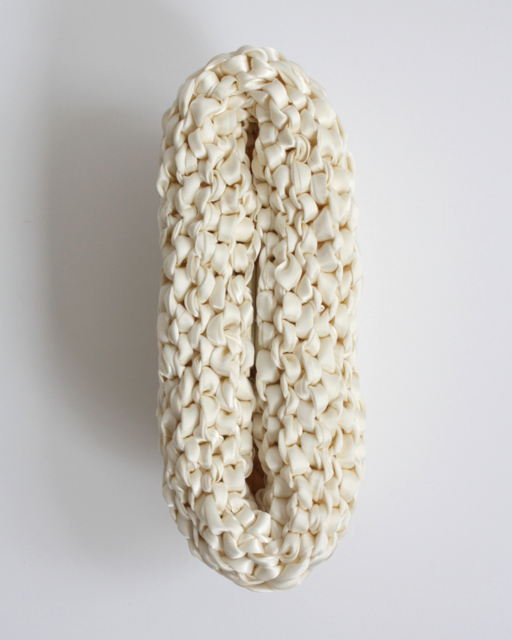Clam - Ivory Handmade Clutch Bag