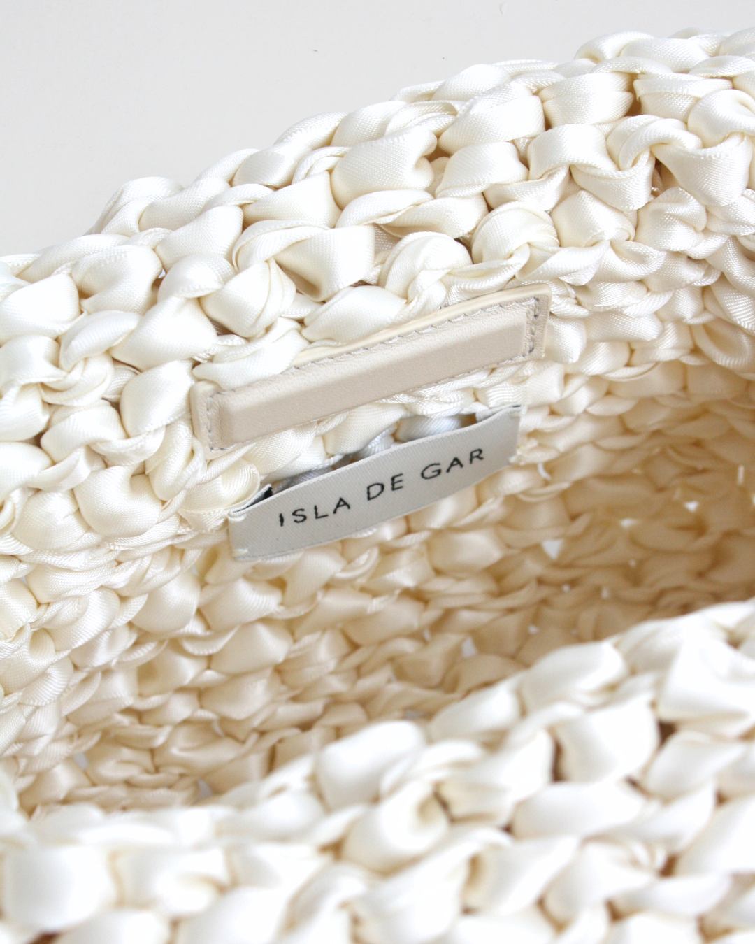 Clam - Ivory Handmade Clutch Bag