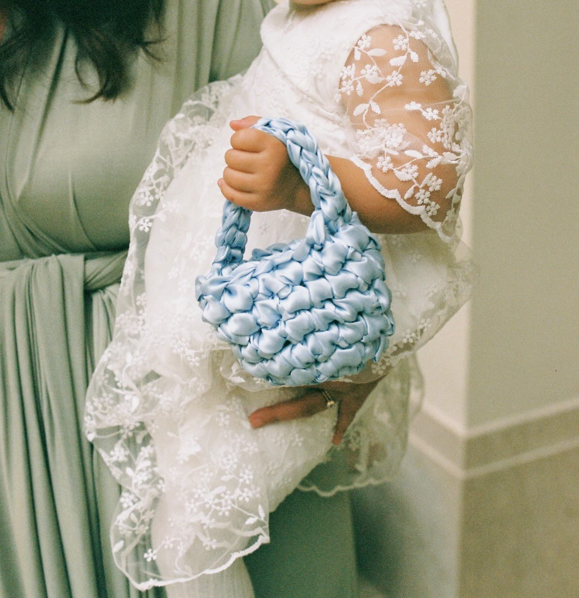 Micro Hive - Bluebell Handmade Flower Girl Bag