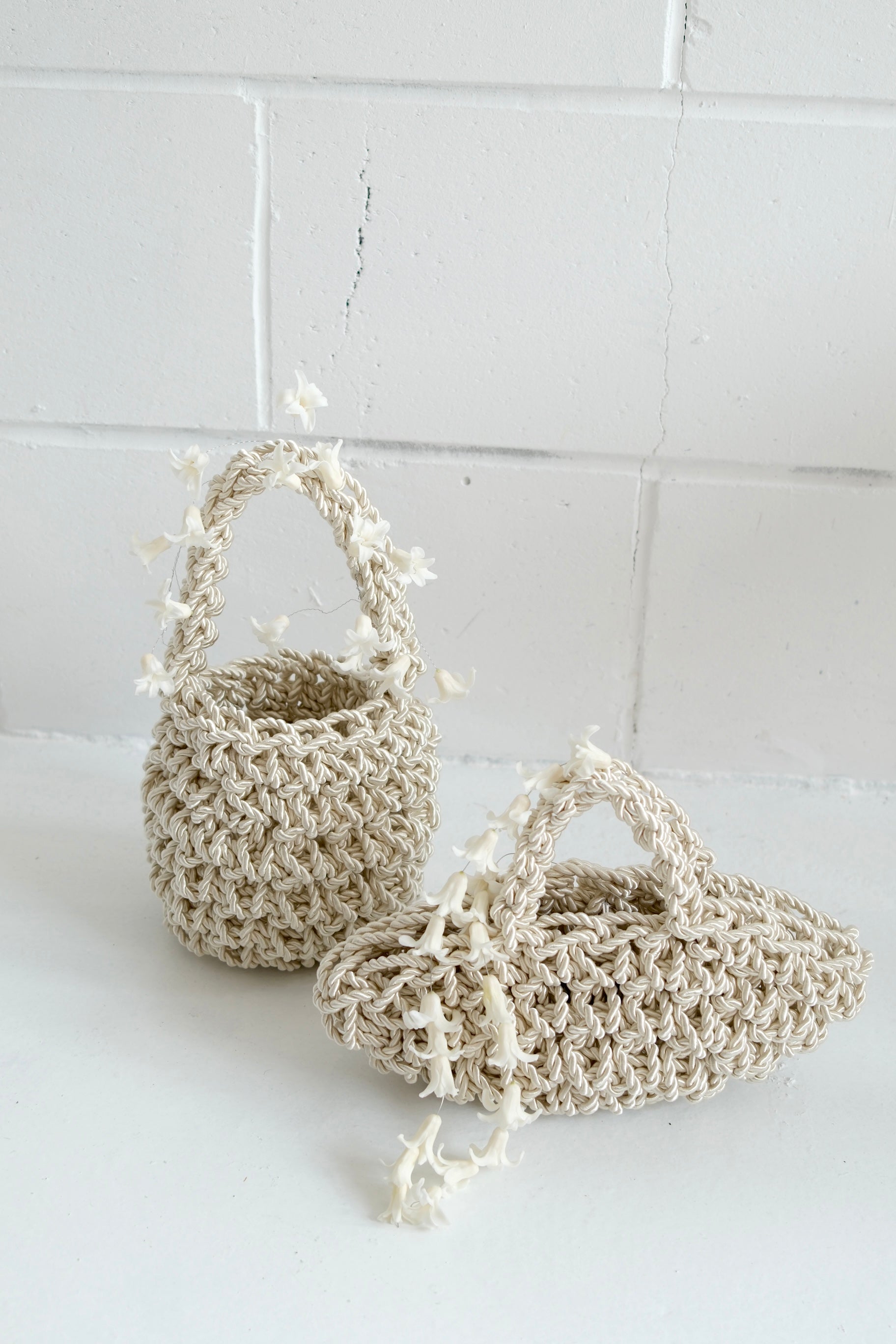 Hive Luxe Cord - Ivory Handmade Evening Bag