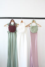 Handmade wedding bag burgundy - elegant bridal clutch for sophisticated weddings and bridesmaid gifts