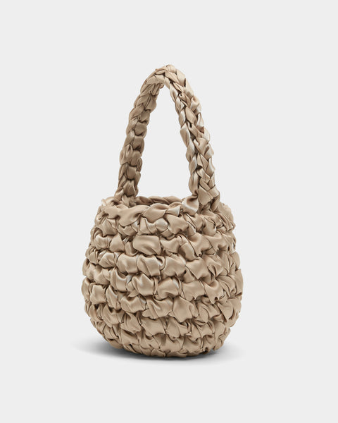 Hive - Oyster Mid-Luxury Wedding Clutch | Handmade Bridal Bag
