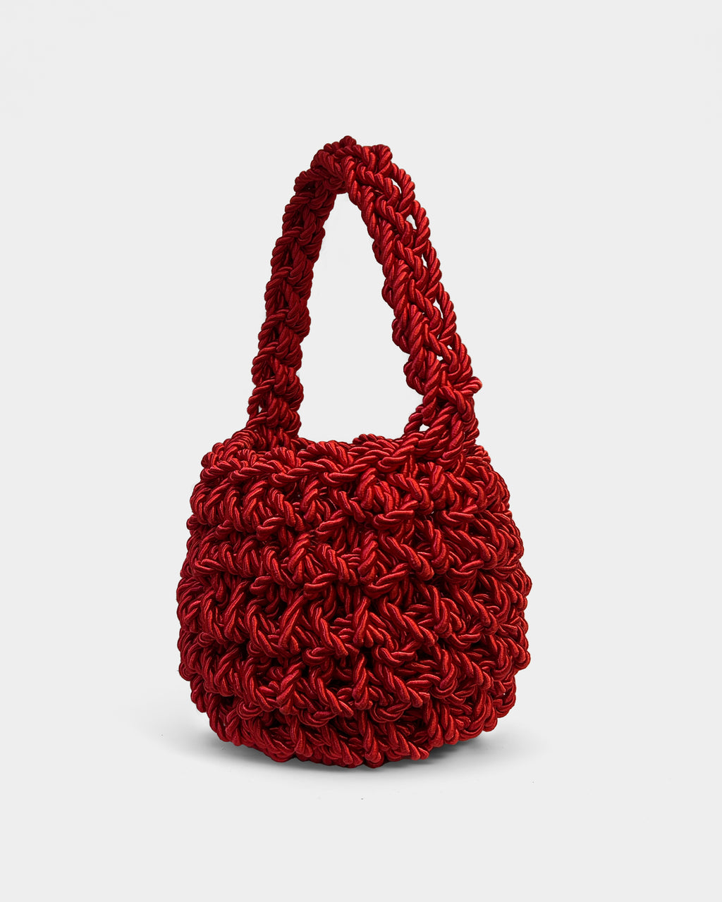 Hive Luxe Cord - Cherry Red Handmade Evening Bag