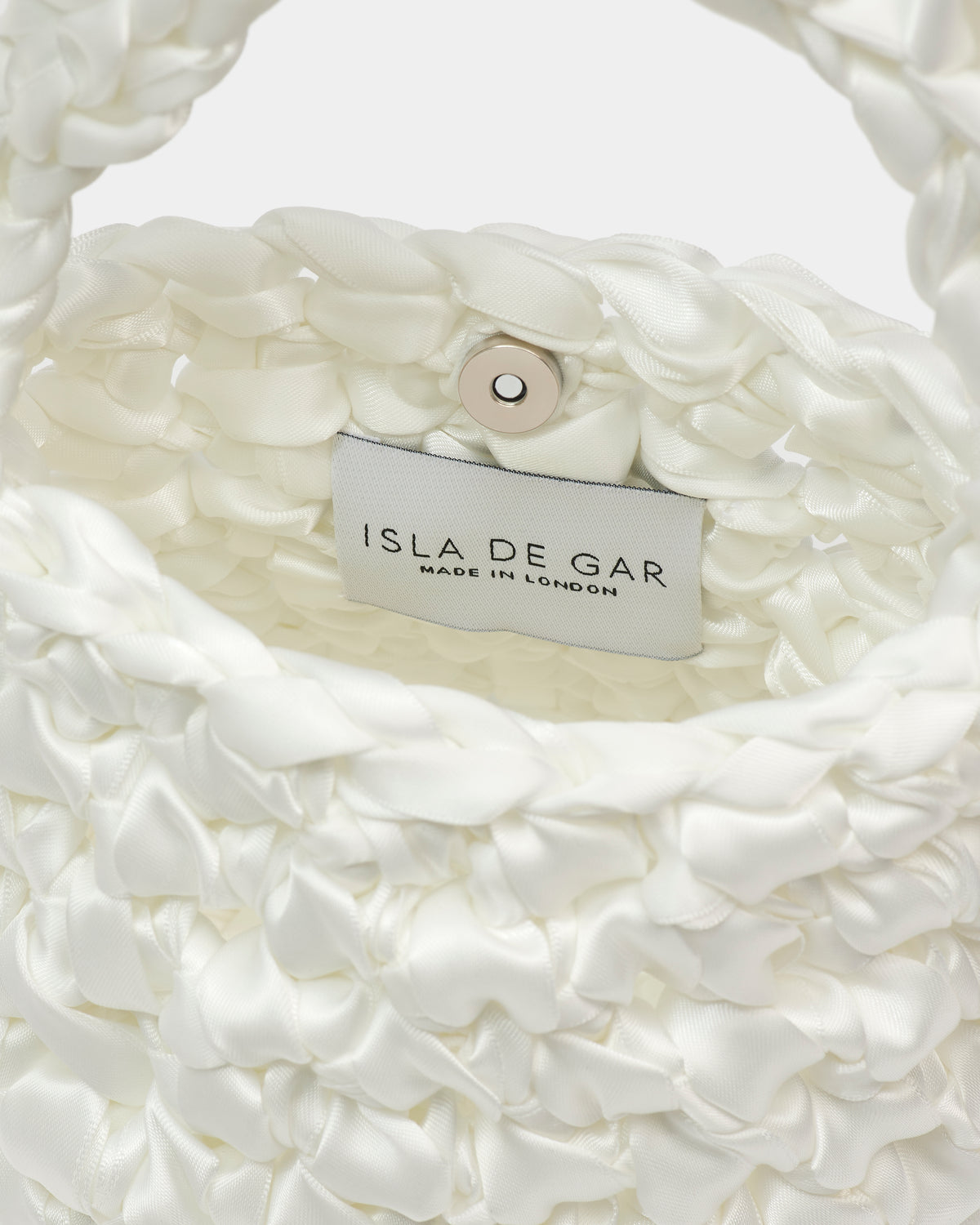 Hive - White Luxury Wedding Clutch | Handmade Bridal Bag – ISLA DE GAR