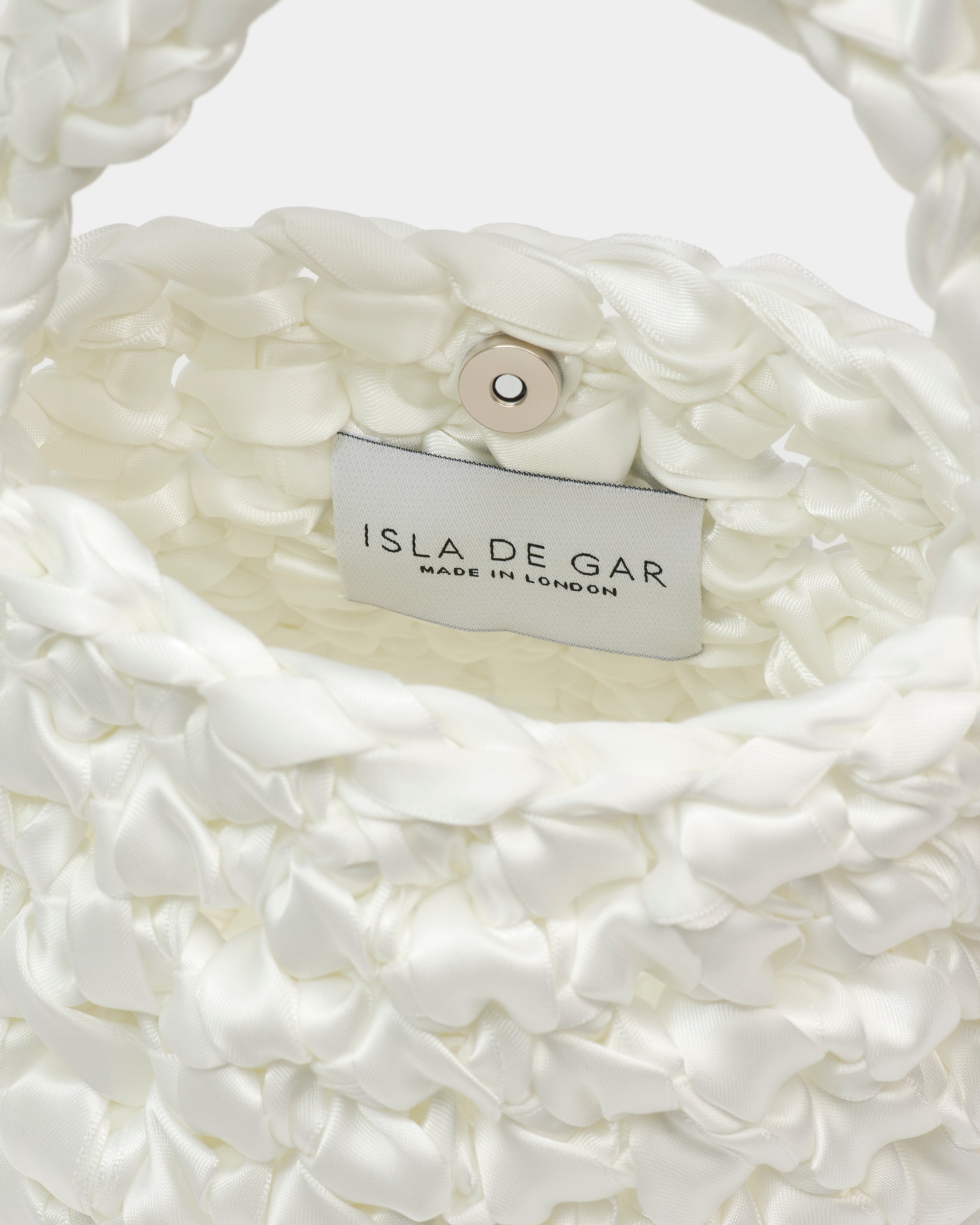 Handmade wedding bag white - elegant bridal clutch for sophisticated weddings and bridesmaid gifts