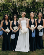 Handmade wedding bag purple - elegant bridal clutch for sophisticated weddings and bridesmaid gifts