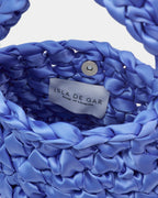 Purple bridal clutch handmade in London - luxury wedding bag perfect for modern brides and wedding guests