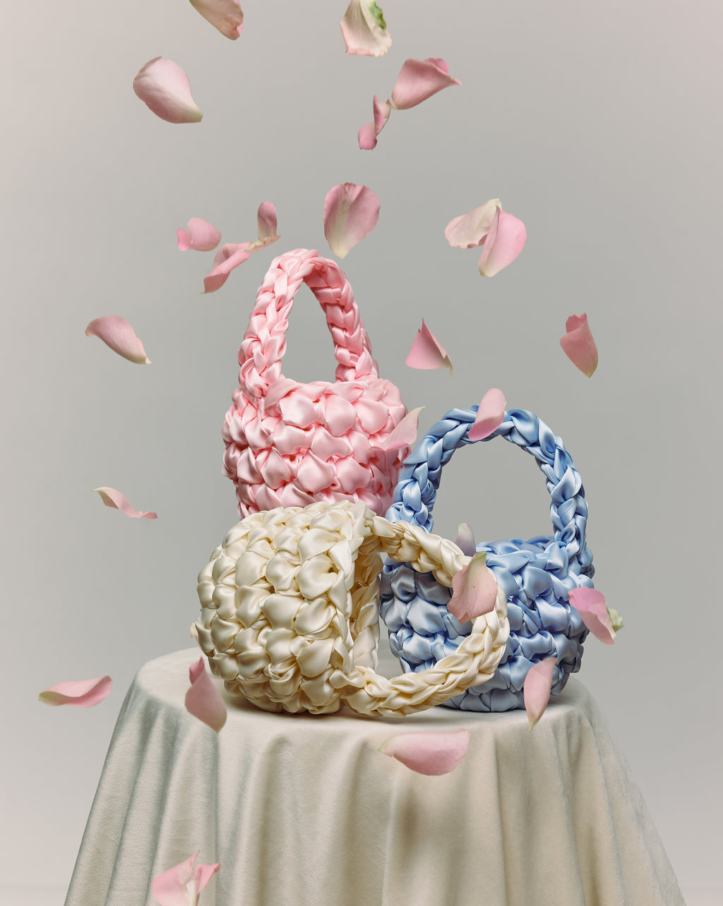 Micro Hive - Bluebell Handmade Flower Girl Bag