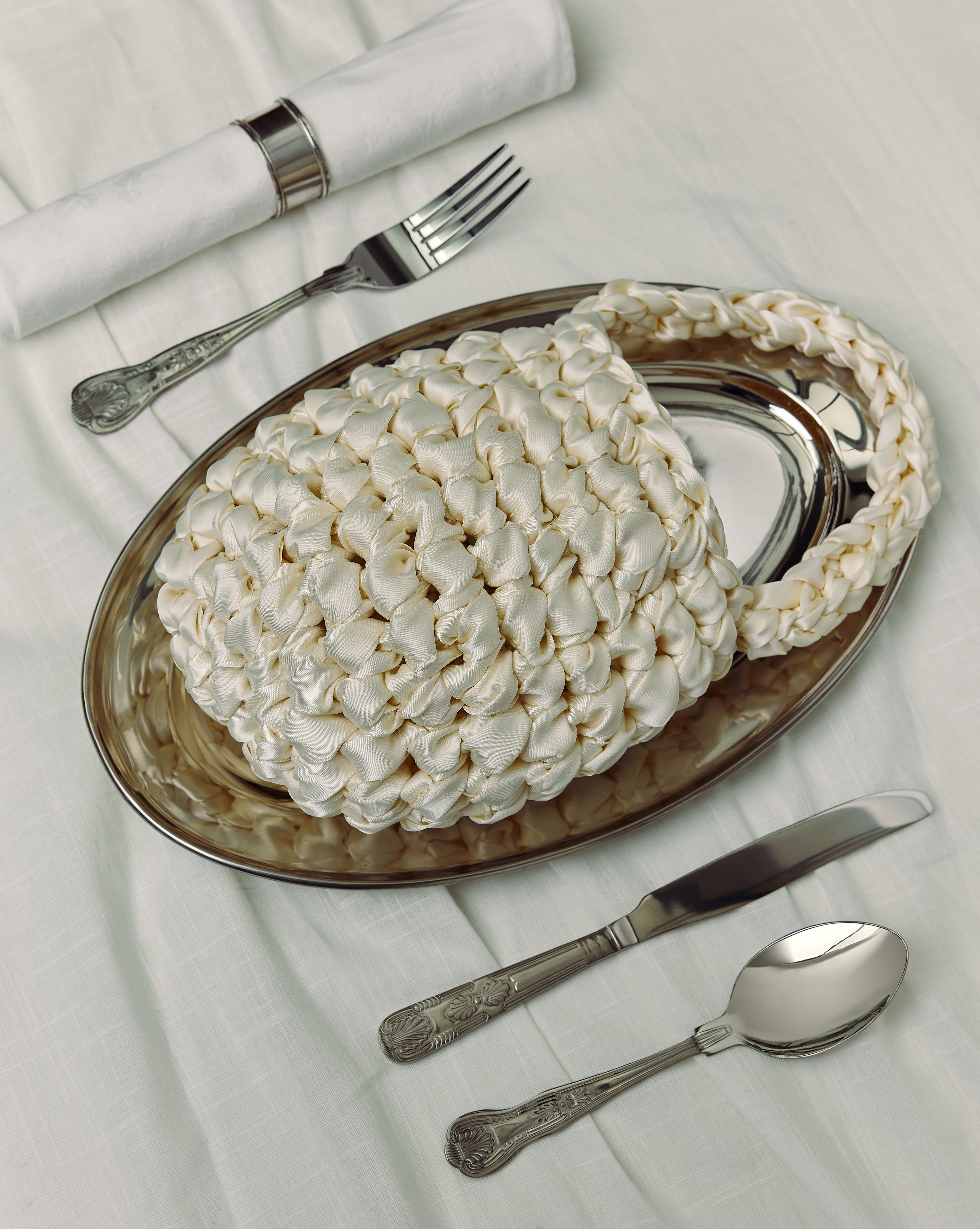 Hive - Ivory Handmade Bridal Bag