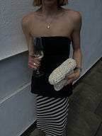 Clam - Ivory Handmade Clutch Bag