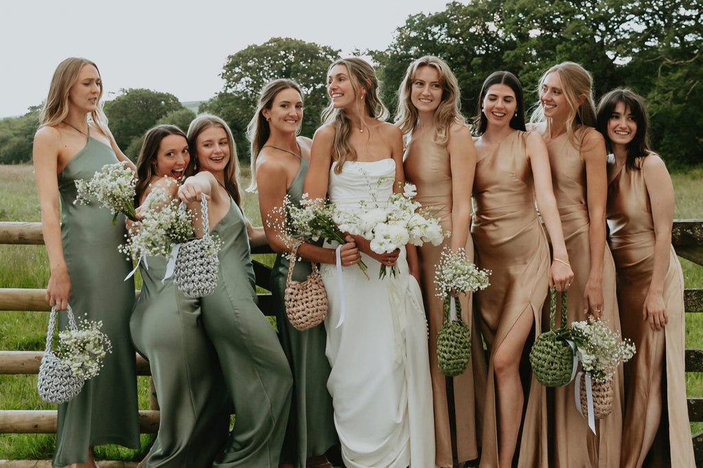 Hive - Oyster Handmade Bridal Bag