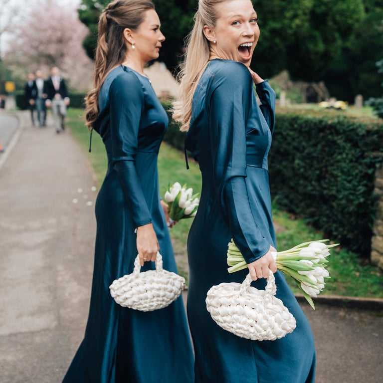 Nest - Ivory Handmade Bridal Bag