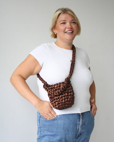 Hive Crossbody with regular strap on tall