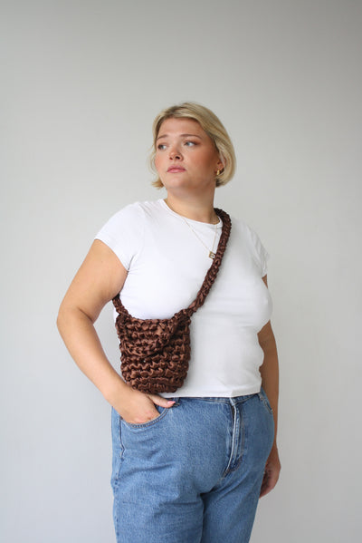 Hive Crossbody with regular strap on tall