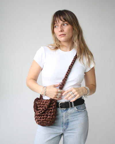 Hive Crossbody with regular strap on petite