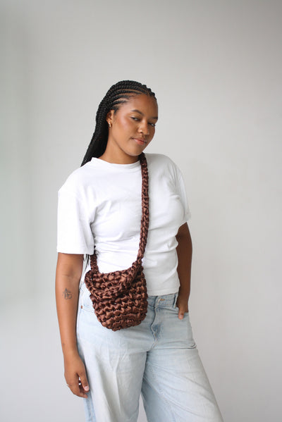 Hive Crossbody with regular strap on average