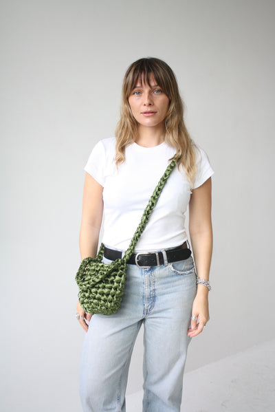 Hive Crossbody with long strap on petite
