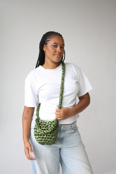 Hive Crossbody with long strap on average