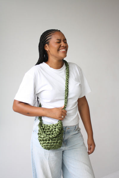 Hive Crossbody with long strap on average