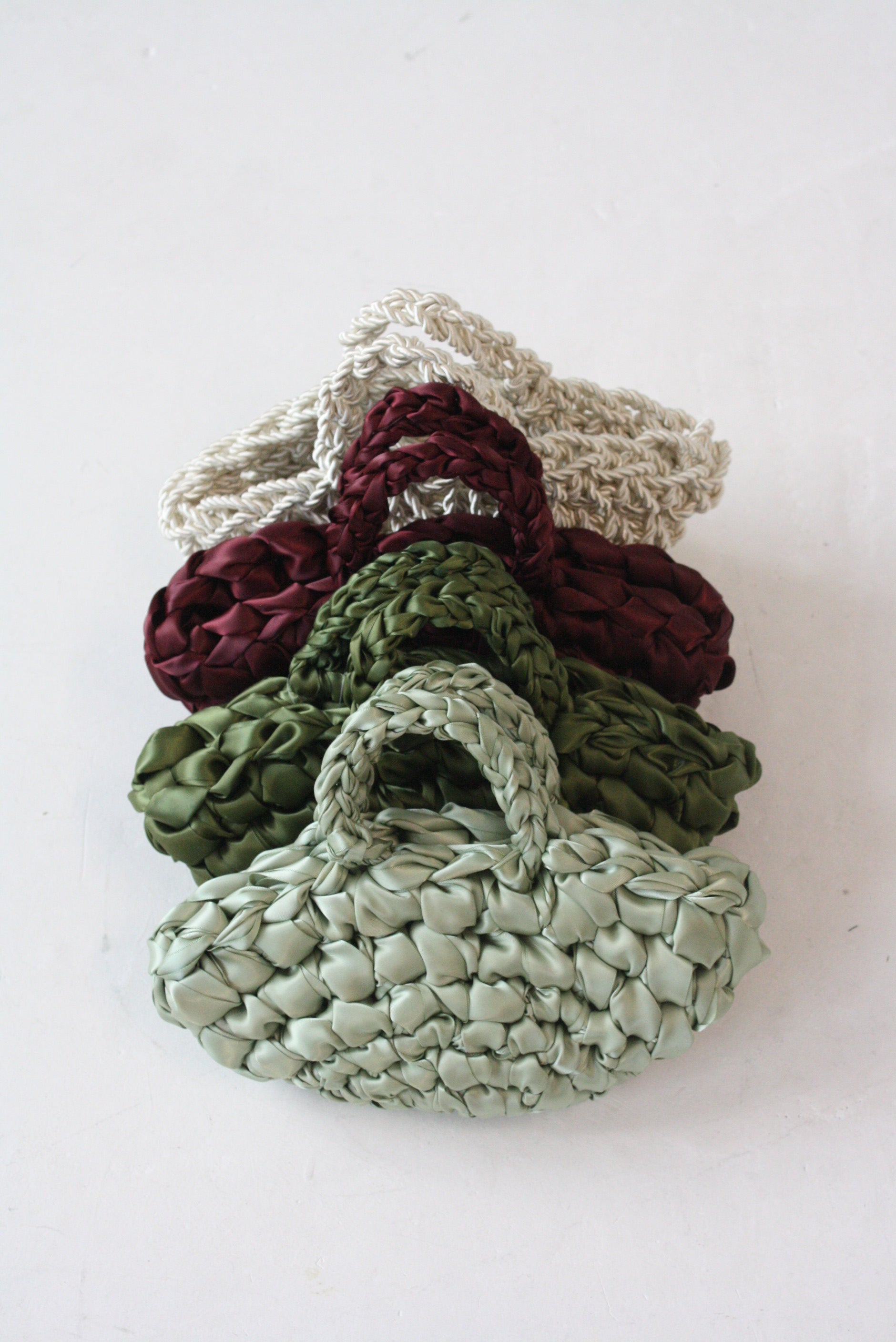 Nest - Autumn Moss Handmade Bridal Bag