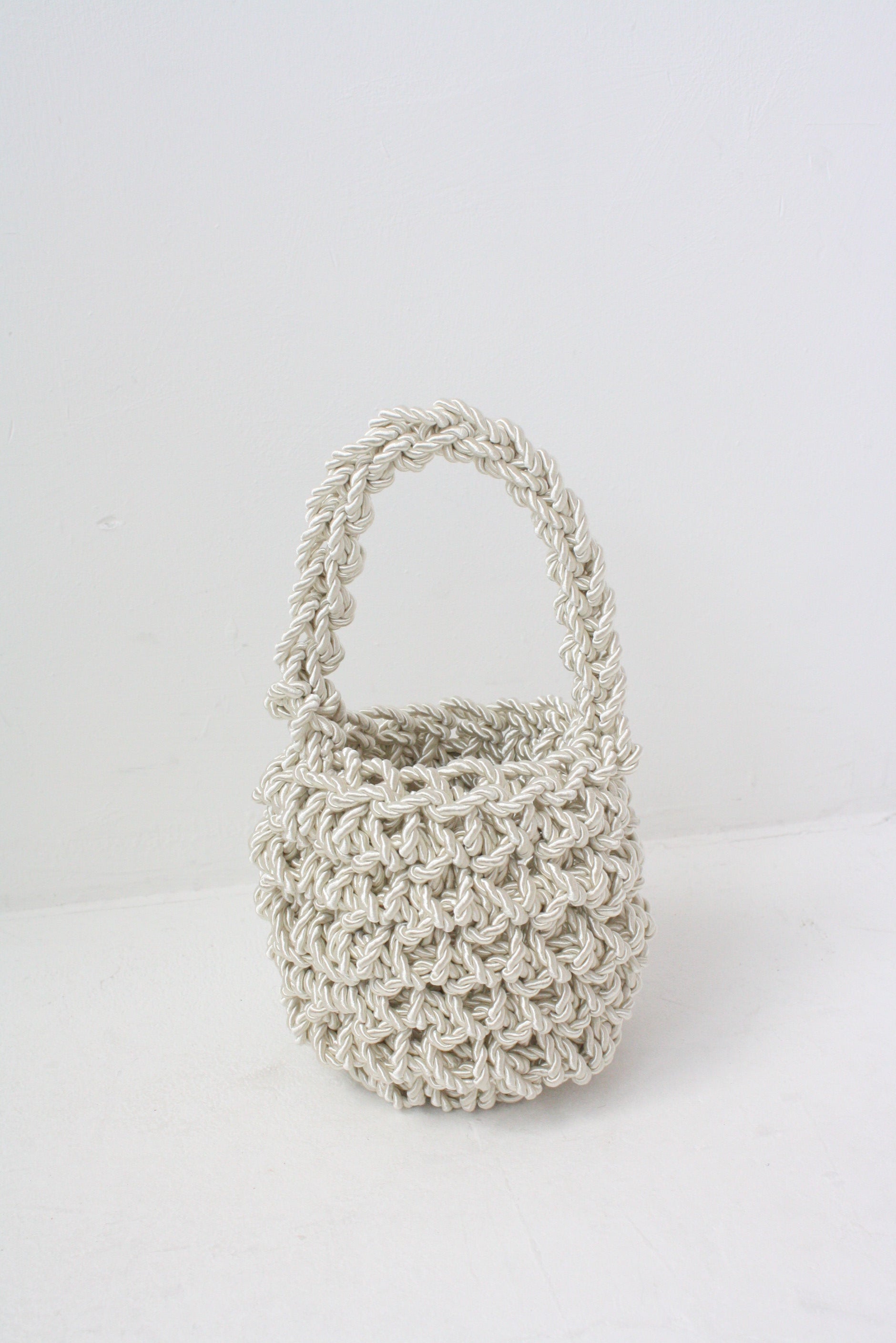Hive Luxe Cord - Ivory Handmade Evening Bag