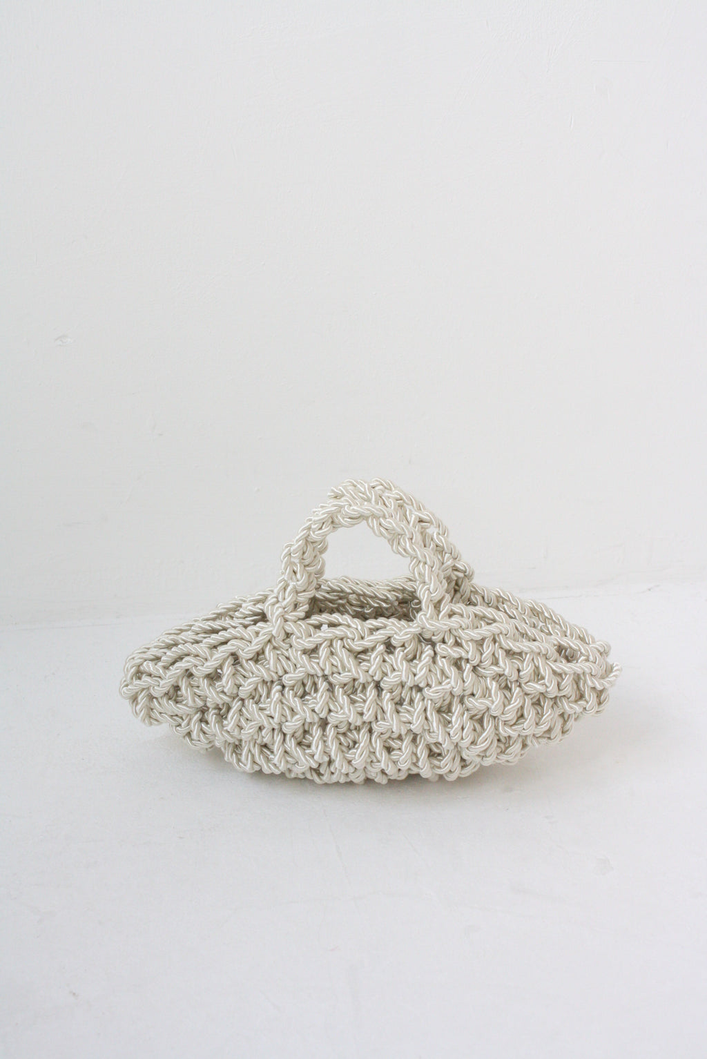 Nest Luxe Cord - Ivory Handmade Evening Bag