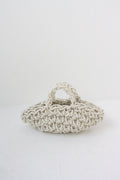 Nest Luxe Cord - Ivory Handmade Evening Bag