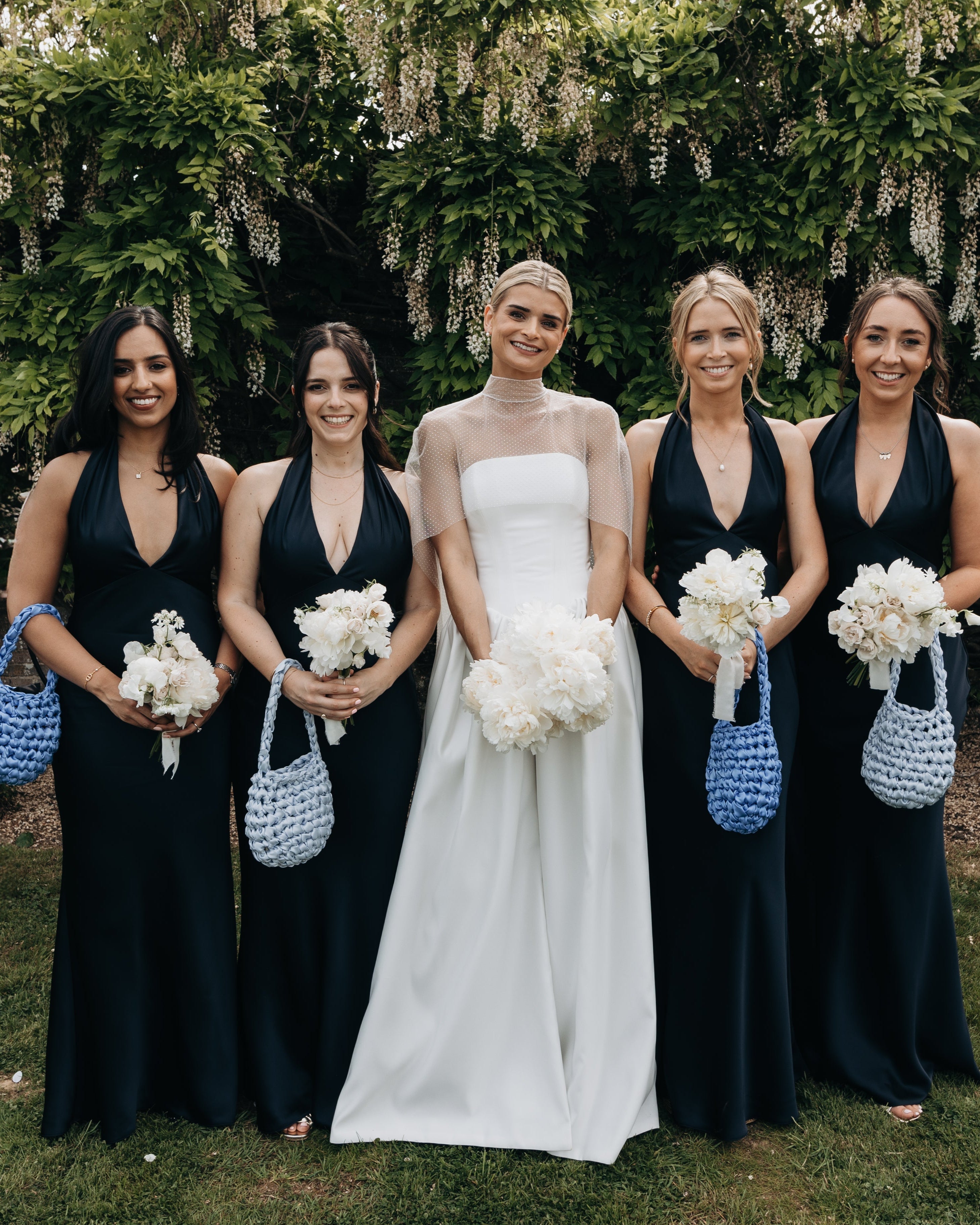 Hive - Bluebell Handmade Bridal Bag