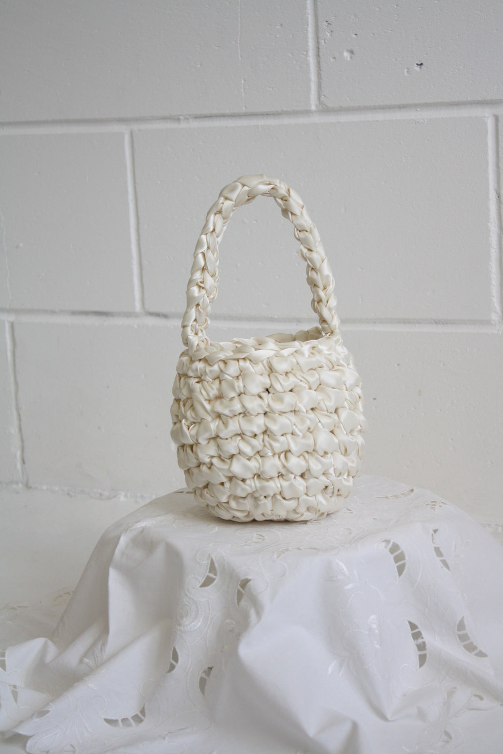 Hive - Ivory Handmade Bridal Bag