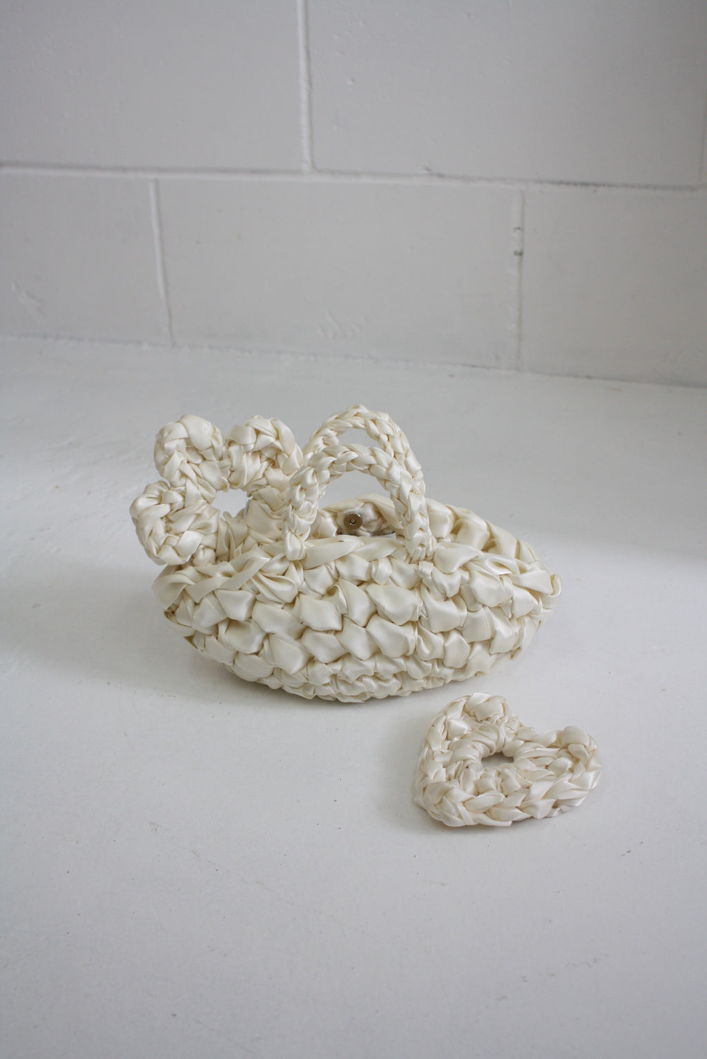 Bride Gift Set - Handmade Bridal Bag & Hair Accessory
