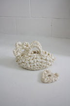 Bride Gift Set - Handmade Bridal Bag & Hair Accessory