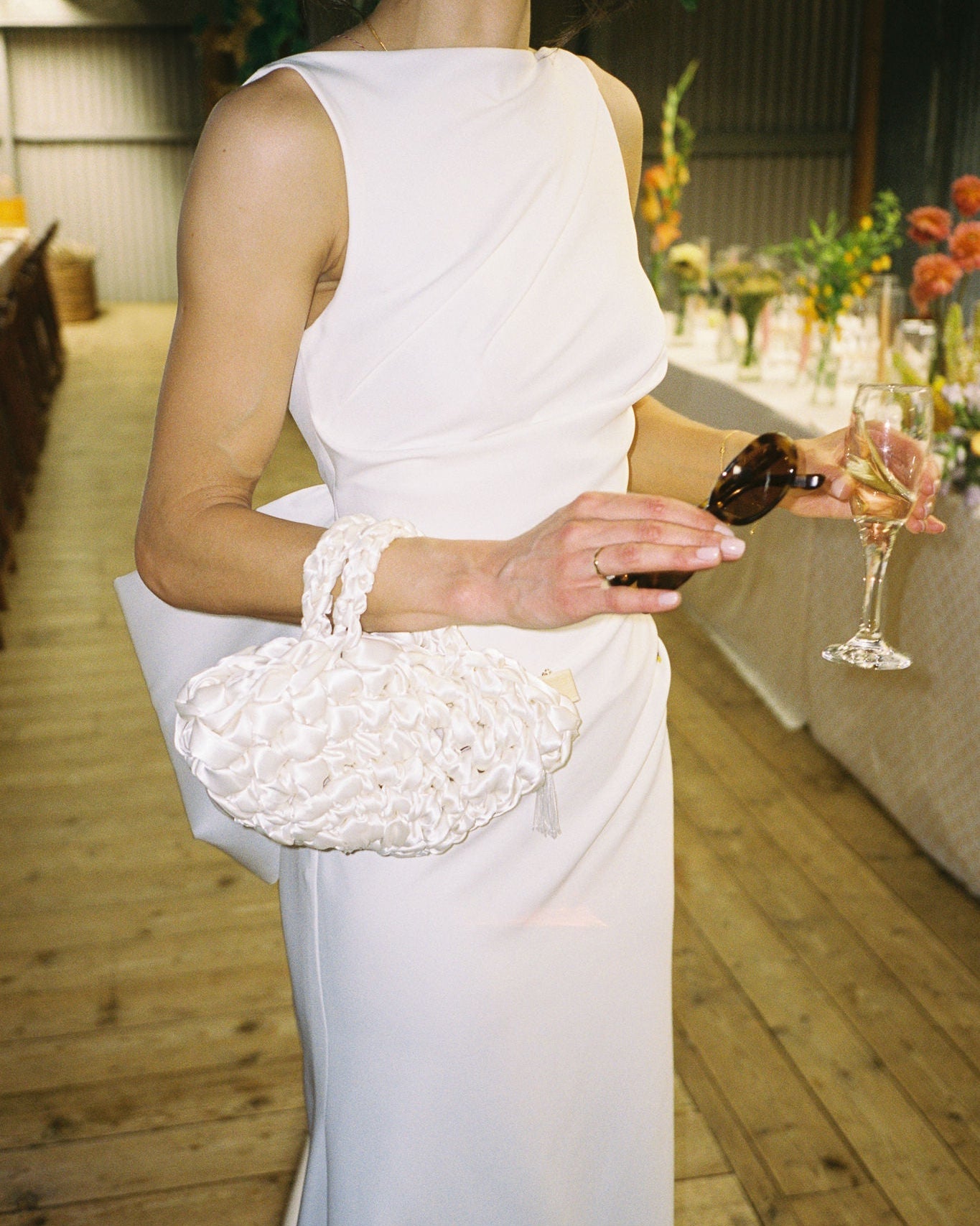 Nest - Ivory Handmade Bridal Bag