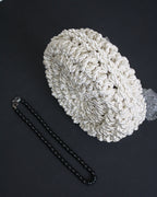 Shell - Ivory Handmade Clutch Bag