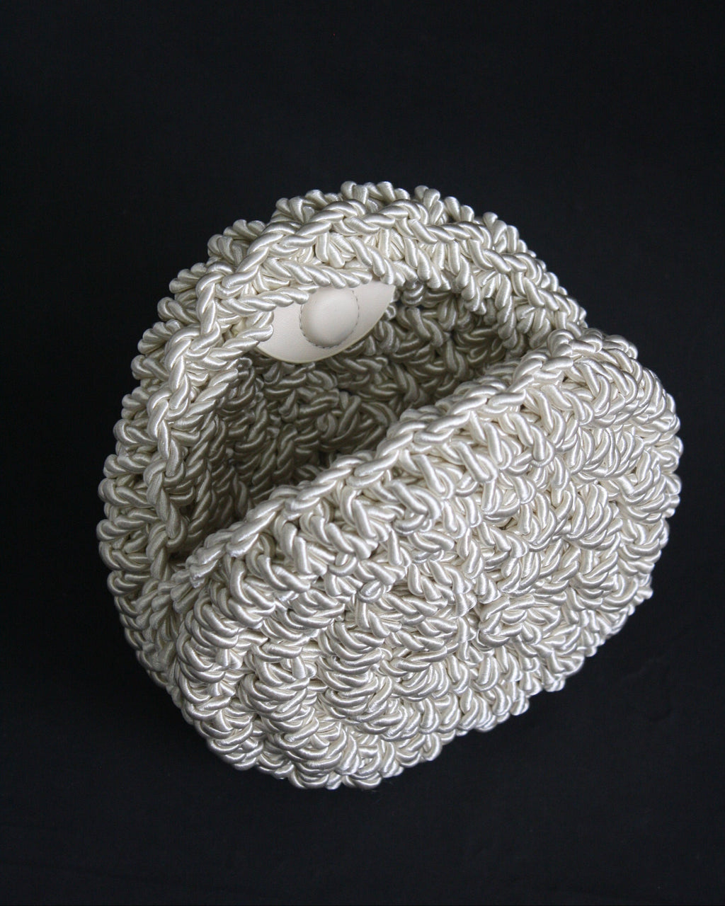 Shell - Ivory Handmade Clutch Bag