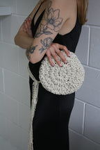 Shell - Ivory Handmade Clutch Bag