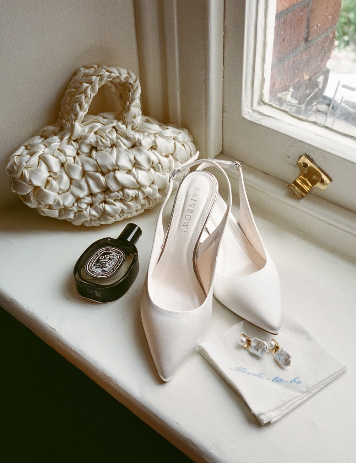 Nest - Ivory Handmade Bridal Bag