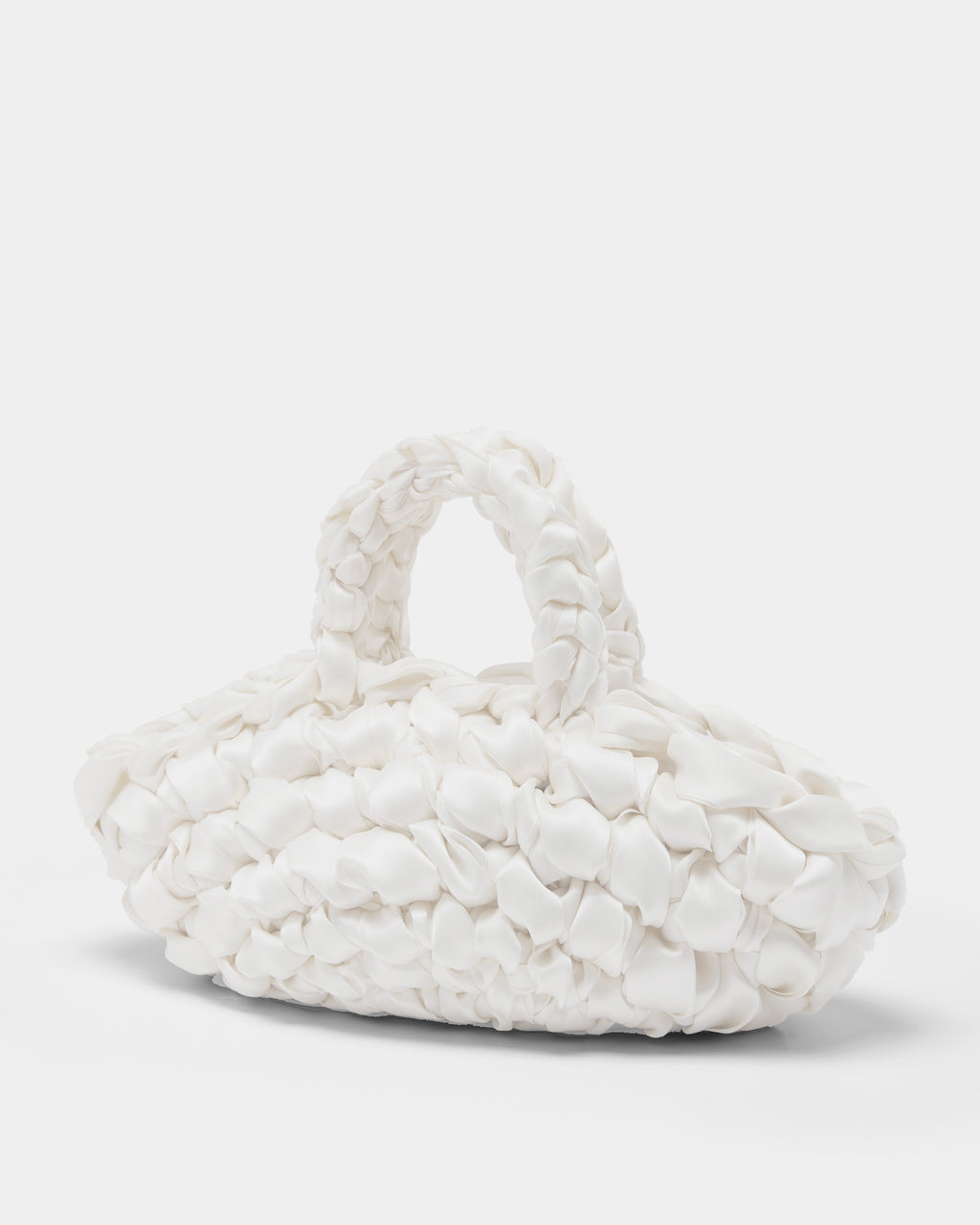 Nest - White Handmade Bridal Bag