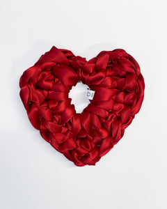 Scrunchie - Lipstick Red Heart