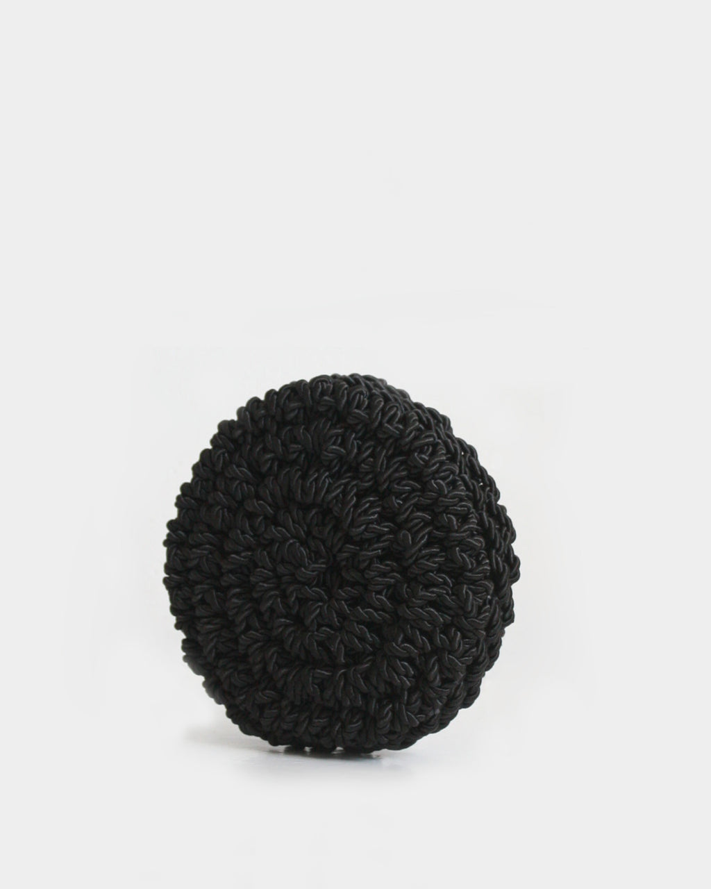 Shell - Black Handmade Clutch Bag