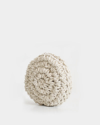 Shell - Ivory Handmade Clutch Bag
