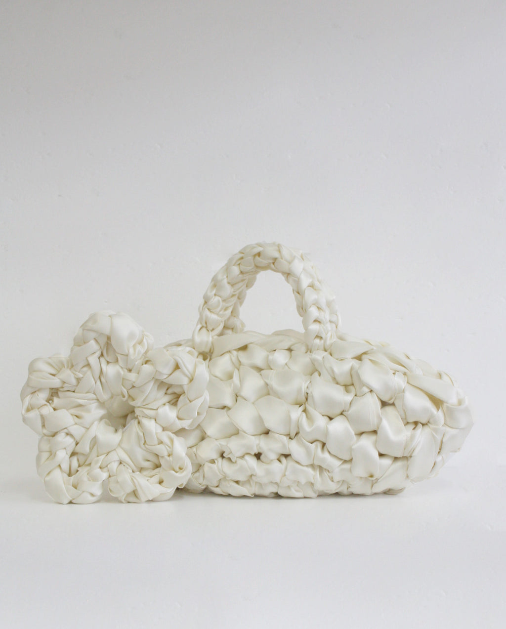 The Bridal Gift Set in Ivory - Nest Bag & Flower Hair Accessory
