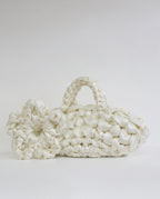 The Bridal Gift Set in Ivory - Nest Bag & Flower Hair Accessory