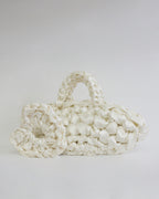 The Bridal Gift Set in Ivory - Nest Bag & HeartAQ Hair Accessory