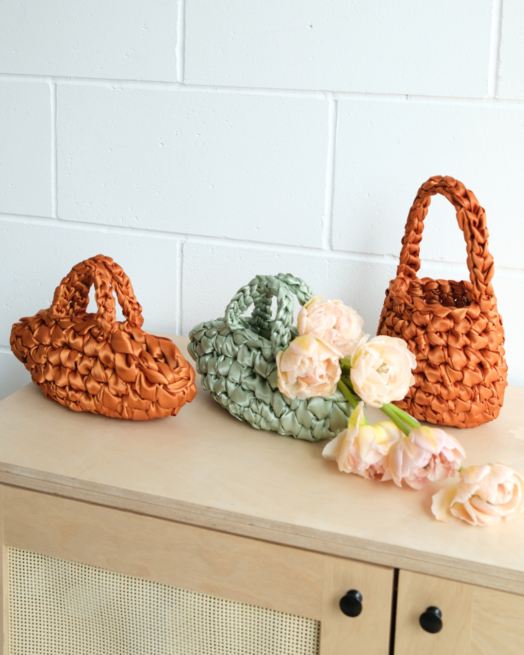Hive - Terracotta Handmade Bridal Bag