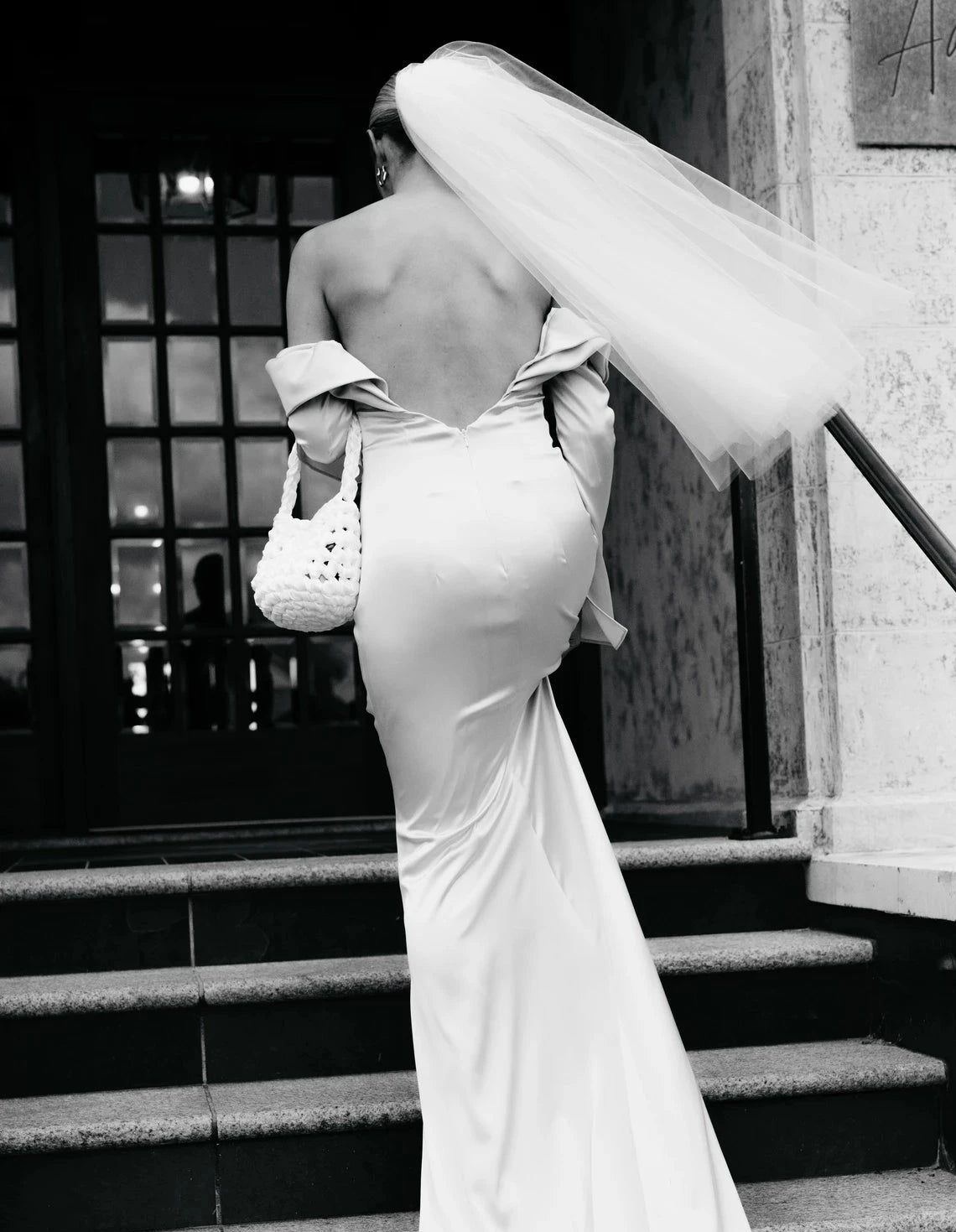 Hive - White Handmade Bridal Bag