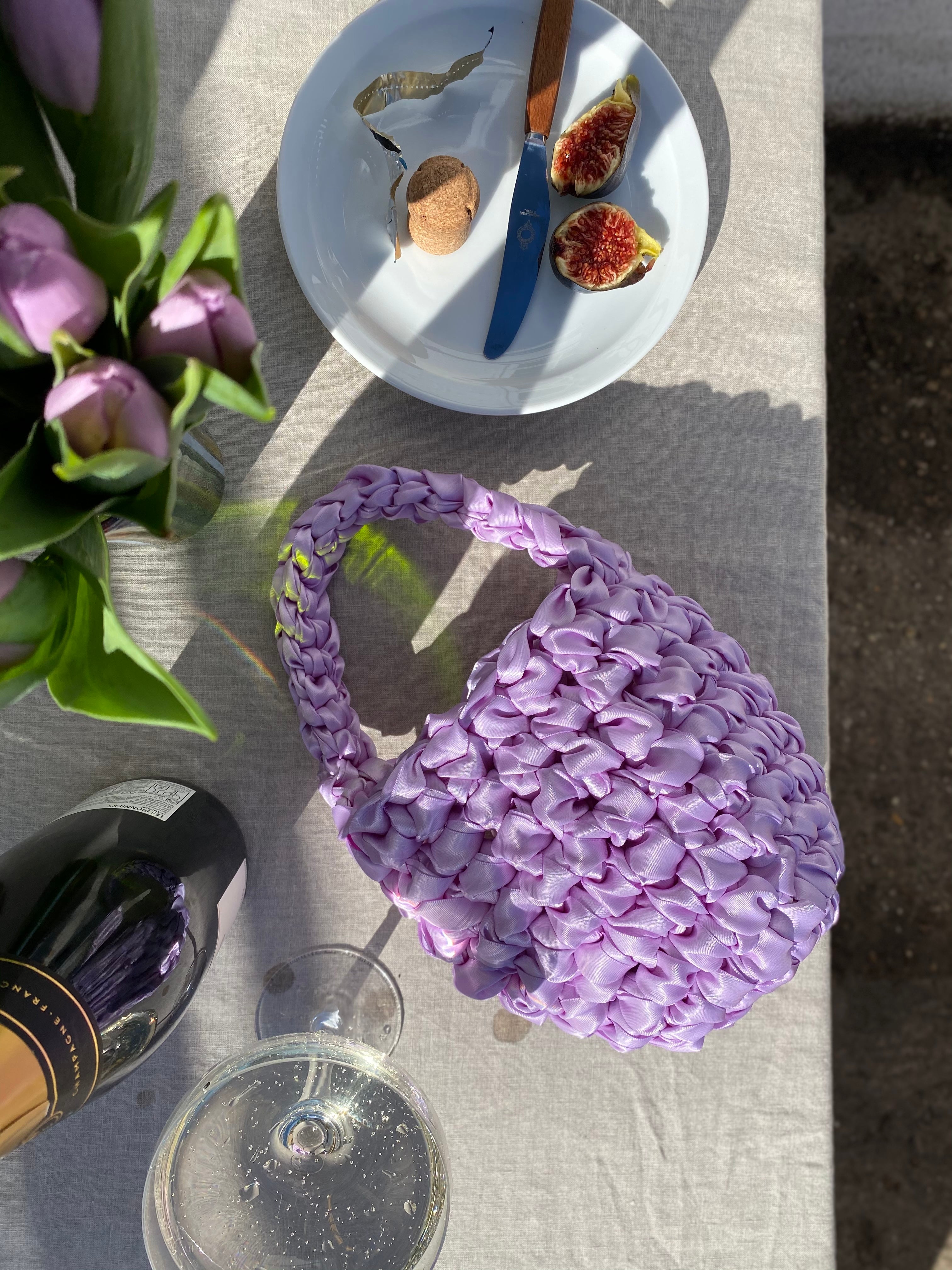 Hive - Lilac Handmade Bridal Bag