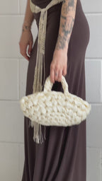 Nest - Ivory Handmade Bridal Bag