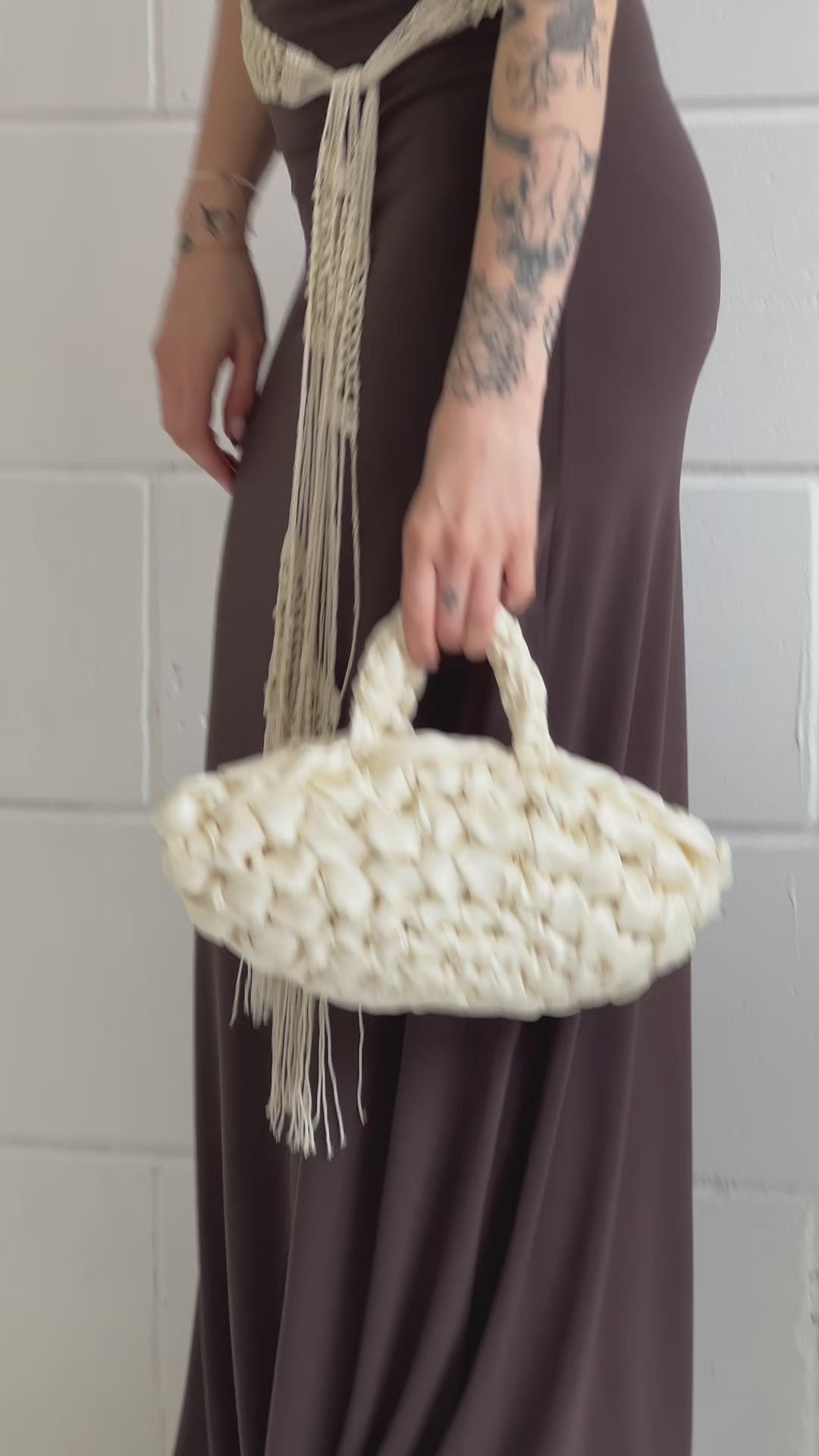 Nest - Ivory Handmade Bridal Bag