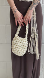Hive - Ivory Handmade Bridal Bag